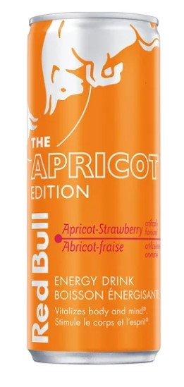 Red Bull Apricot Strawberry Energy Drink, 1 ct