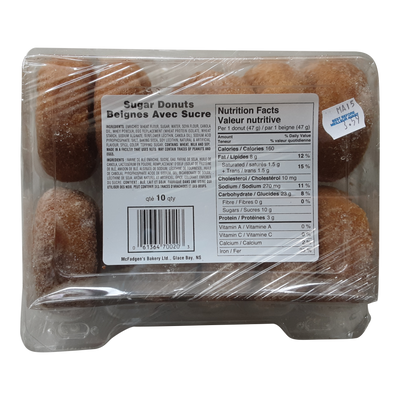Sugar Donuts, 10 ct