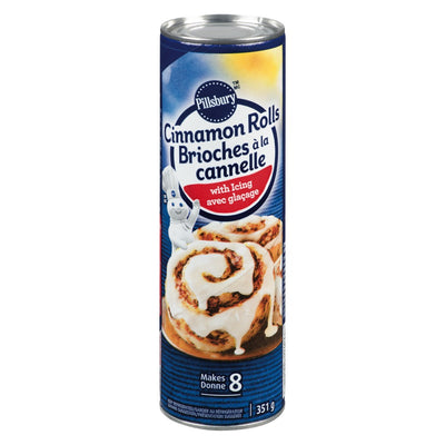 Pillsbury Cinnamon Rolls with Icing, 351 g