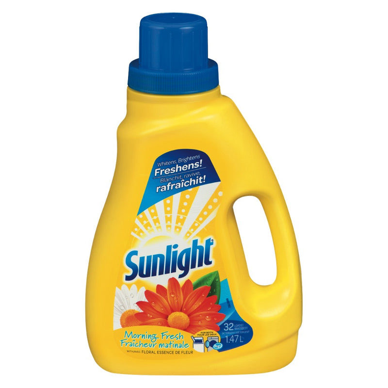 Sunlight Morning Fresh Laundry Detergent, 1.47L