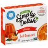 Simply Delish Orange Gelatin Dessert, 45 g