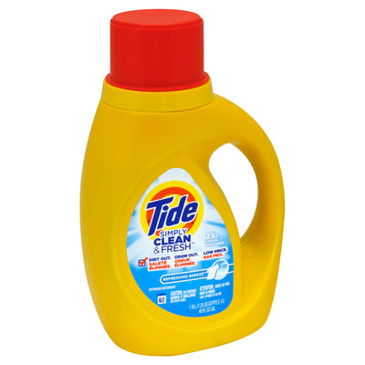 Tide Simply Clean&Fresh Refreshing Breeze Liquid Laundry Detergent, 1.18 litre