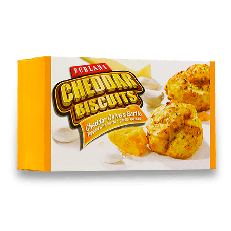 Furlant Cheddar Chive & Garlic Cheddar Biscuits, 1 ct