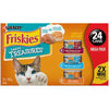 Friskies Tasty Treasures Mega Pack Wet Cat Food, 24 x 156 g