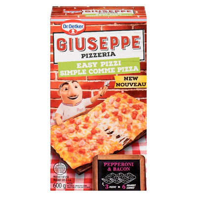 Giuseppe Easy Pizzi Pepperoni & Bacon Mini Pizzas, 600g