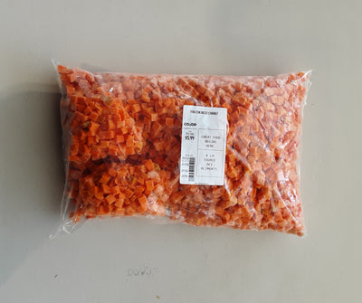 Diced Carrot, 2kg