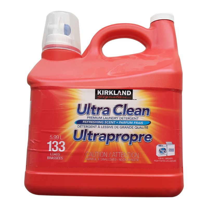 Kirkland Ultra Clean Premium Laundry Detergent, 5.99 L