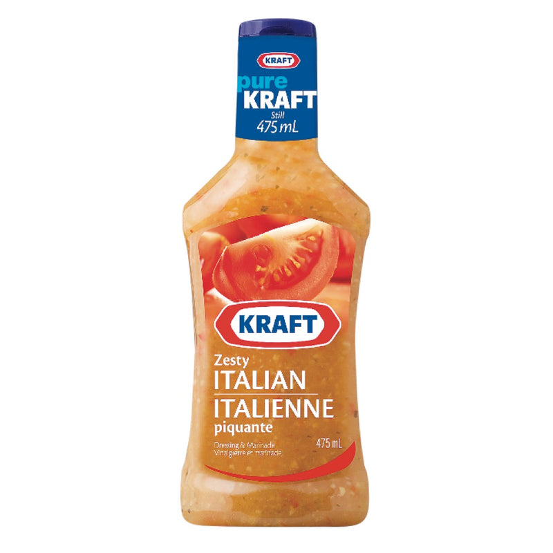 Kraft Zesty Italian Dressing & Marinade, 475 mL