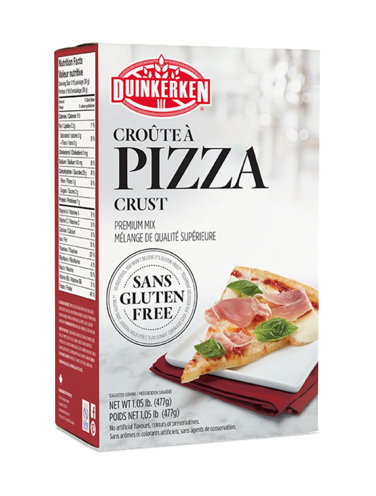 Duinkerken Gluten Free Pizza Crust Mix, 477 g