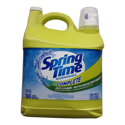 Spring Time Complete Laundry Detergent, 7.43 L