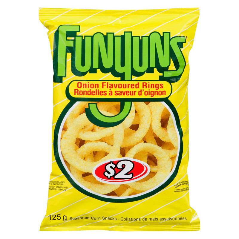 Funyuns Onion Flavoured Rings, 125 g