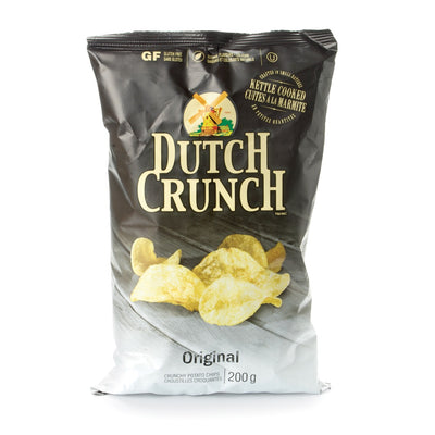 Dutch Crunch Original Kettle Cooked Chips, 200 g