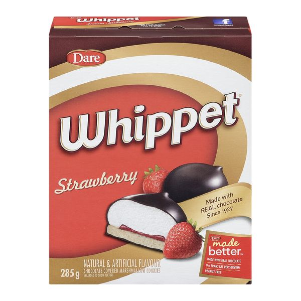 Dare Whippet Strawberry, 285 g