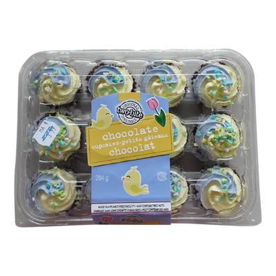 TWO-BITE CUPCAKES SPRING CHOCOLATE, 12 ct