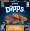 Quaker Dipps Peanut Butter Granola Bars, 156 g