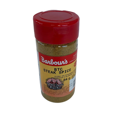 Barbour's BTC Steak Spice, 84 g