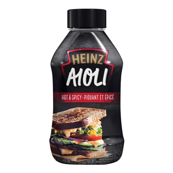 Heinz Aioli Hot & Spicy Sauce, 355 mL