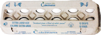 Colemans Extra Large White Eggs