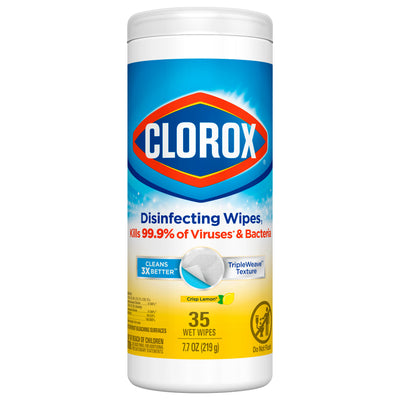 Clorox Disinfecting Wet Wipes Citrus Blend, 35 ct