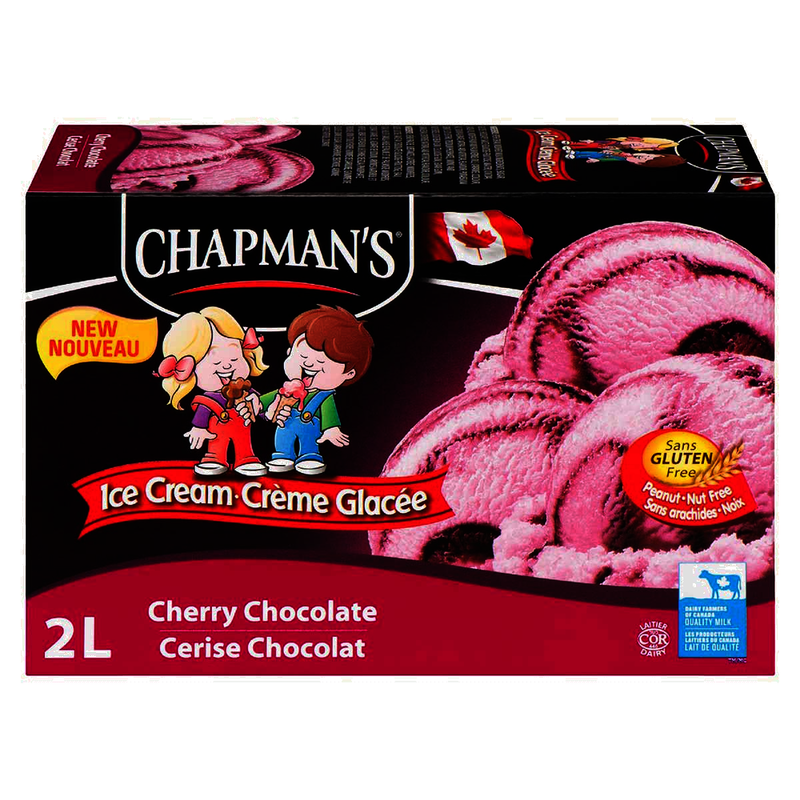 Chapman's Ice Cream Cherry Chocolate, 2 l