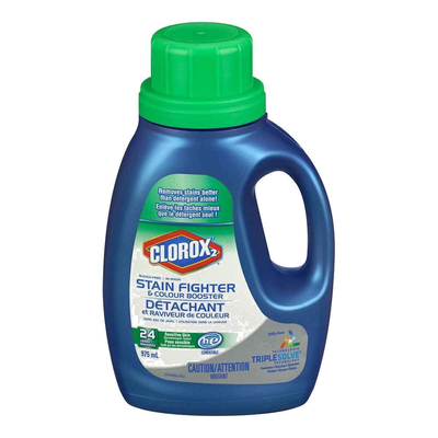 Clorox Stain Fighter & Color Booster Laundry Detergent, 975 mL