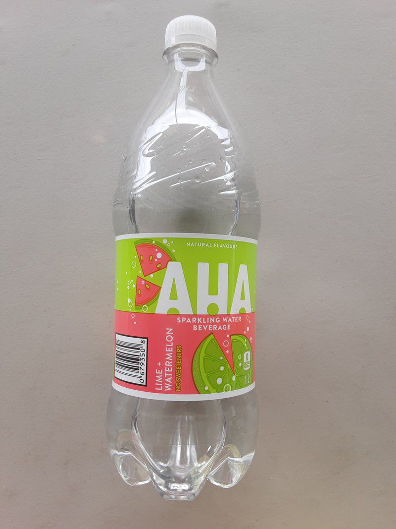 Aha Lime Watermelon Sparkling Water Beverage, 1 ct