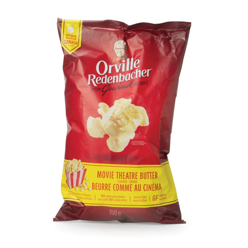 Orville Redenbacher Movie Theatre Butter Popcorn Gourmet, 150 g
