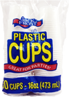 Jack Frost Plastic Cups, 454 g, 50 ct