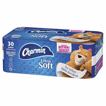 Charmin Ultra Soft Toilet Tissue, 30 ct