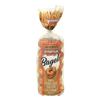 Dempster's Maple French Toast Bagels, 450 g, 6 count