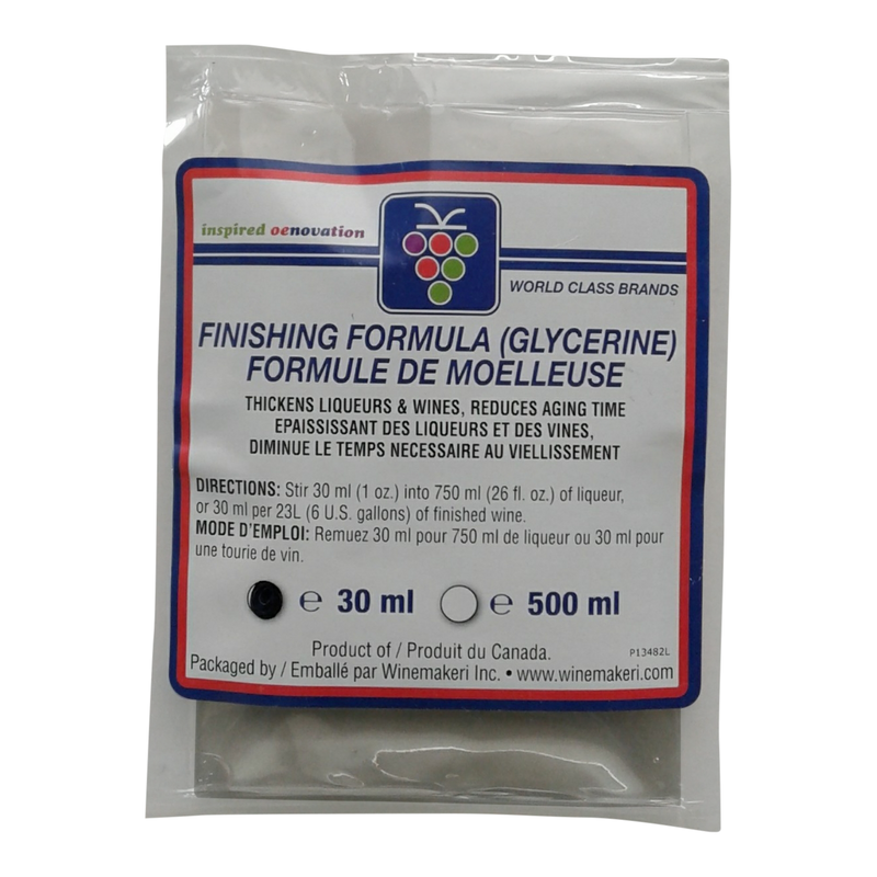 FINISHING FORMULA (GLYCERINE) 30mL