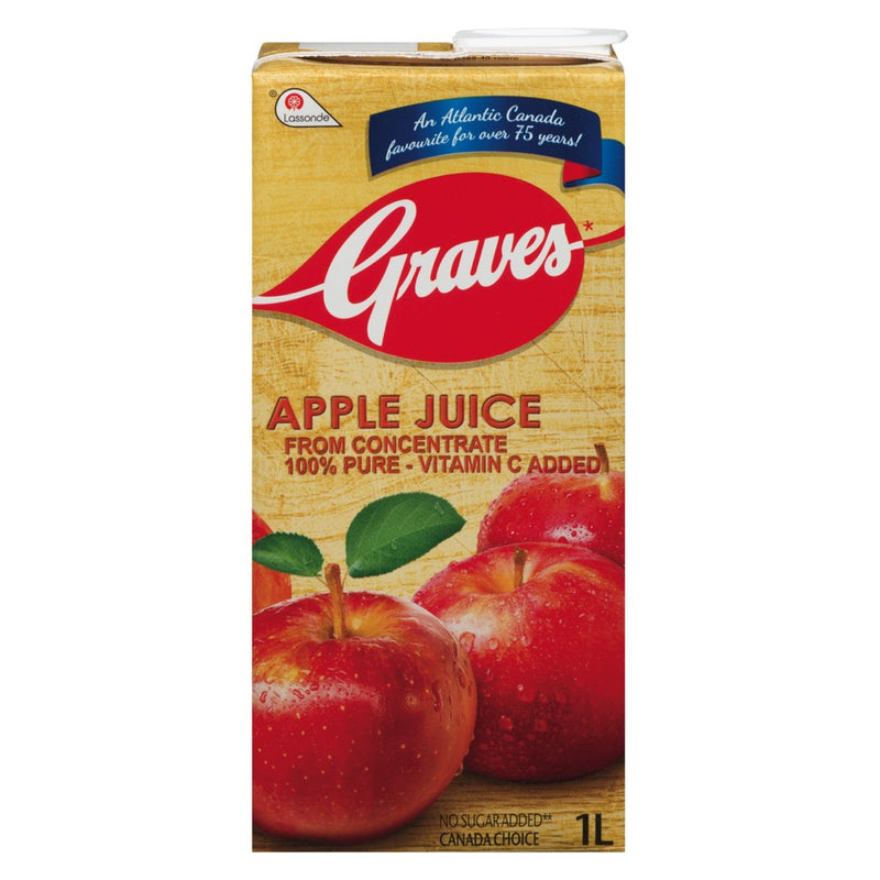 Graves Apple Juice, 1L