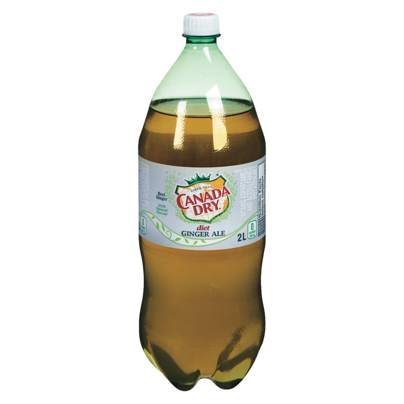 Canada Dry Diet Ginger Ale, 2L
