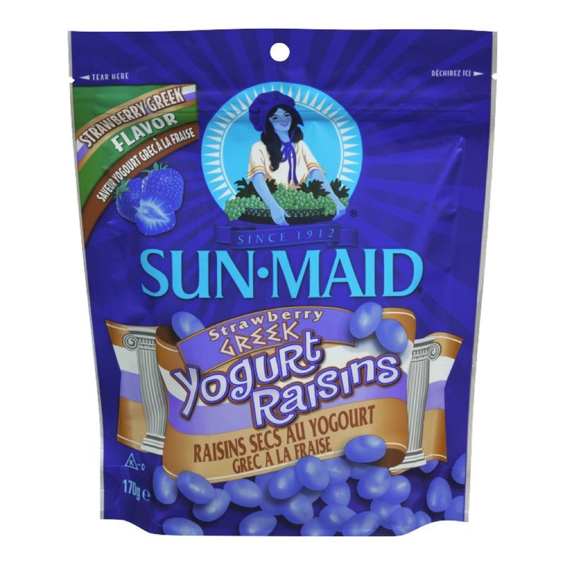 Sun Maid Strawberry Greek Yogurt Raisins, 170 g