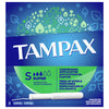 Tampax Cardboard Applicator, Super Absorbency Tampons, 20 count