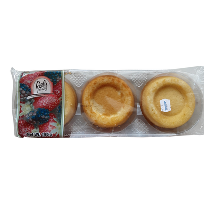 Del's Pastry Dessert Shells, 195 g