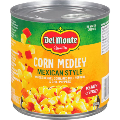 Del Monte Corn Medley Mexican Style, 398 mL