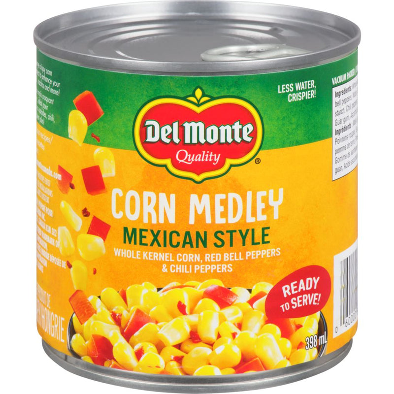 Del Monte Corn Medley Mexican Style, 398 mL