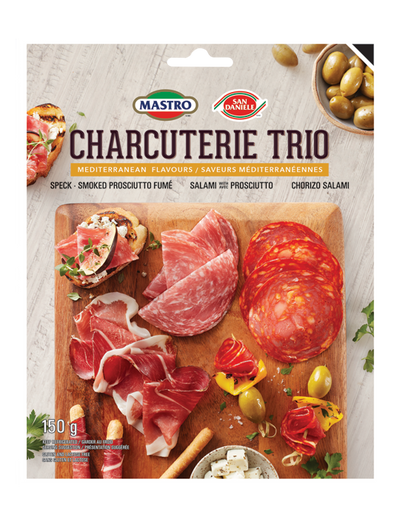 Mastro Charcuterie Trio Mediterranean Flavours 150g