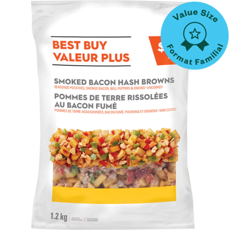 BEST BUY SM BACON HASH BROWNS