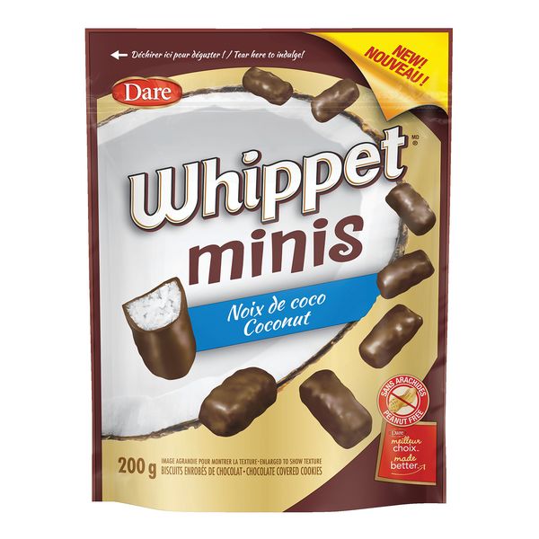 Dare Whippet Minis Coconut 200g