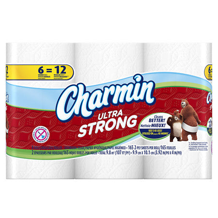 Charmin Ultra Strong Toilet Paper, 6 ct