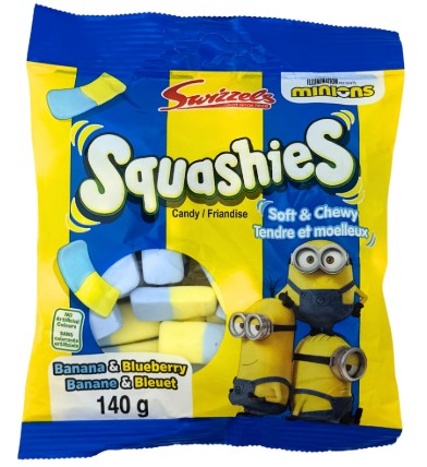 SWIZZELS MINIONS SQUASHIES