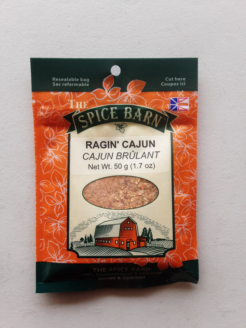 Spice Barn Ragin' Cajun Seasoning, 50 g