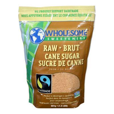 Wholesome Sweeteners Raw Cane Sugar, 1.5 Lbs
