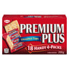 Premium Plus Unsalted Tops Crackers, 18 count, 200 g