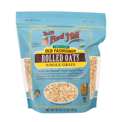 Bob's Red Mill Organic Old Fashioned Rolled Oats, 454 g