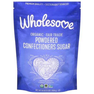 Wholesome Organic Powdered Confectioners Sugar, 454 g