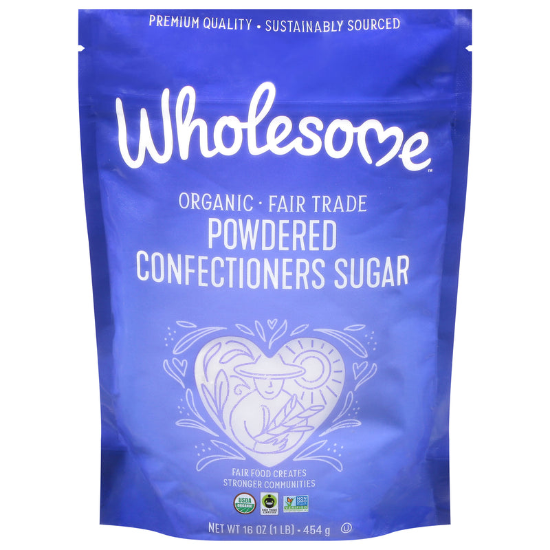 Wholesome Organic Powdered Confectioners Sugar, 454 g