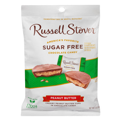 Russell Stover Sugar Free Peanut Butter Chocolate Candy, 85 g